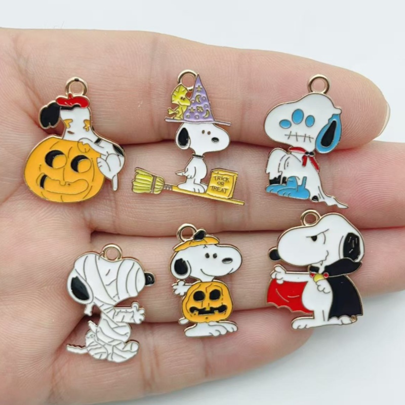 Party Games Crazy - 10 Stück Niedliche Halloween Cartoon Welpen