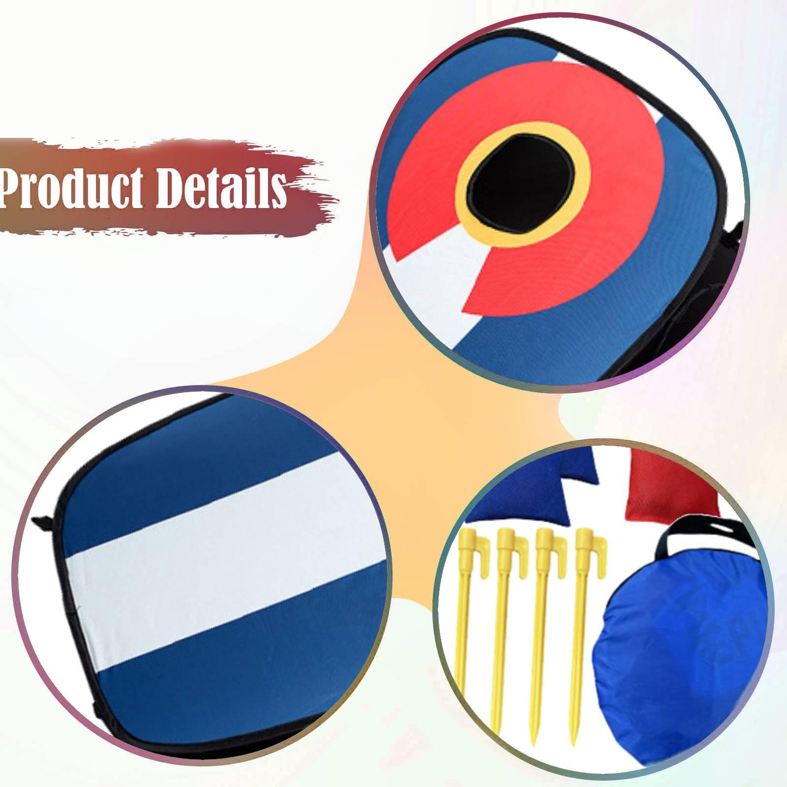Cornhole Board Set - Bean Bag Toss Game Cornhole Board