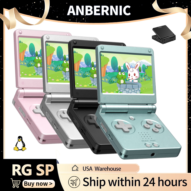Party Games Stream - Anbernic RGSP Retro Flip Handheld-Spielkonsole 3,4