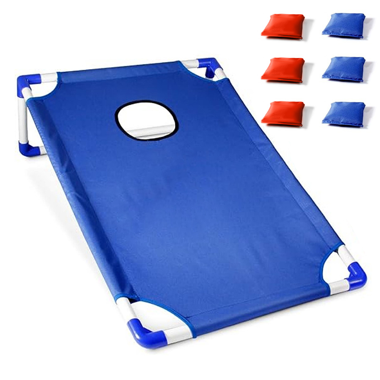 Cornhole Board Set - Tragbares Cornhole-Set mit 1 Cornhole-Spielbrett und