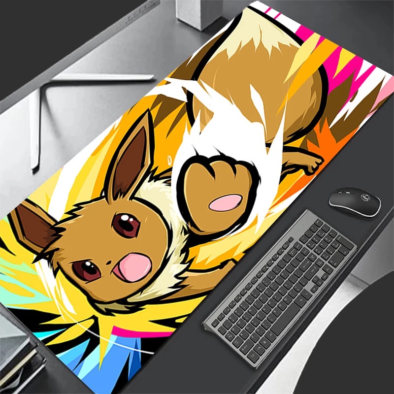 Party Games Pc - P-Pokemon Eevee Anime Gaming-Mauspad, erweiterte rutschfeste