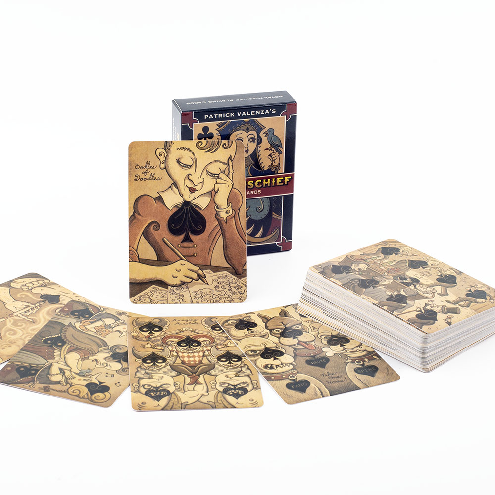 Party Games Console - Royal Mischief Spielkarten, 54 Stück, Tischkarten