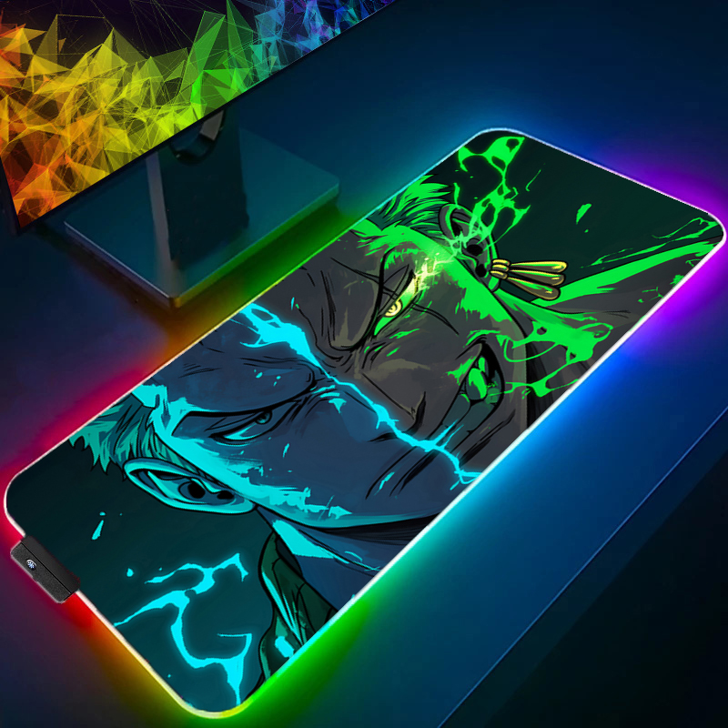 Party Games Pc - ONE PIECE Zoro Mauspad RGB Gaming