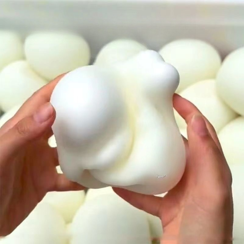 Party Games Crazy - Großer Quetschbarer Brot-Stressball Fidget-Spielzeug Weicher Brötchen-Quetschball