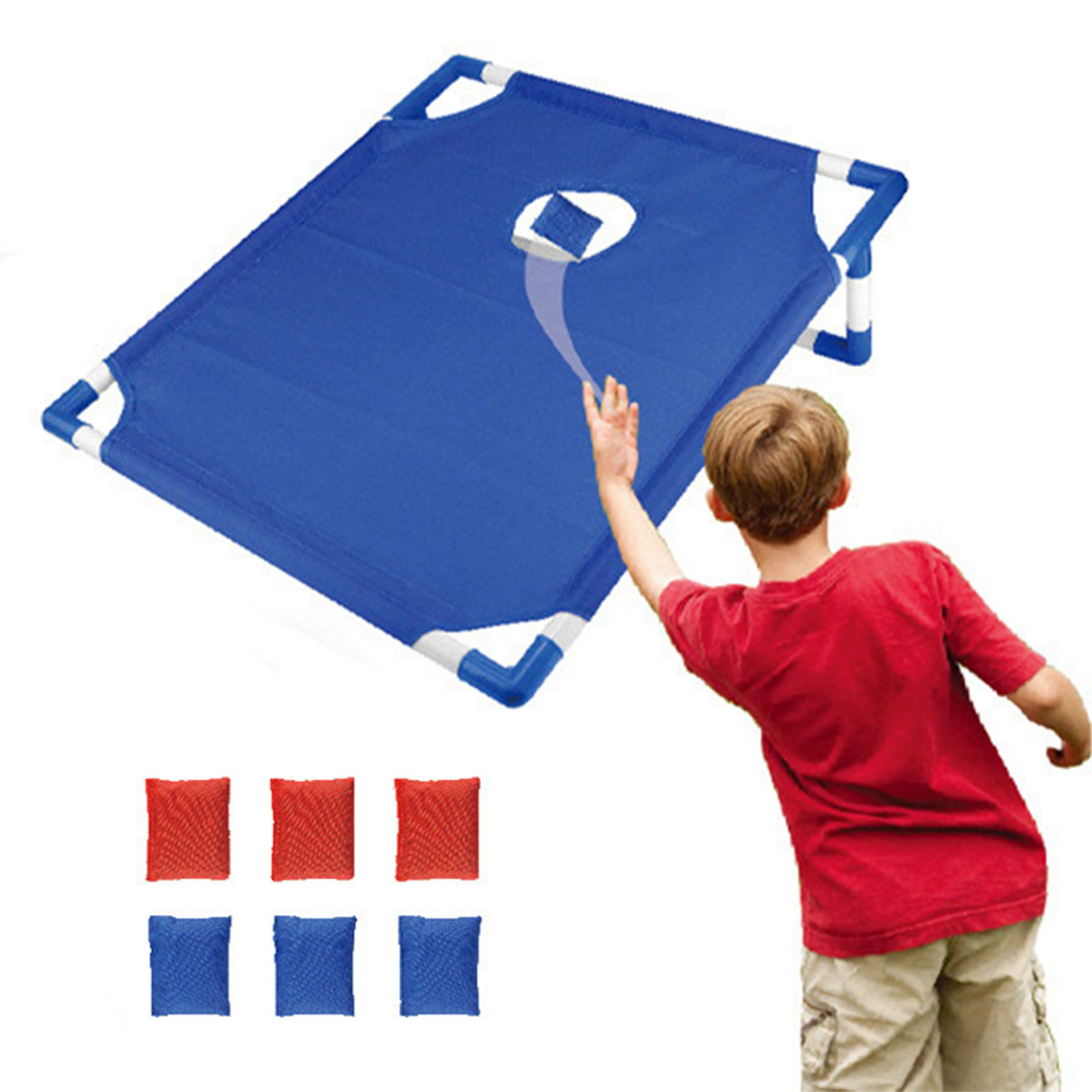 Cornhole Board Set - Cornhole-Spielbrett, tragbares Cornhole-Set, tragbares Cornhole-Set mit
