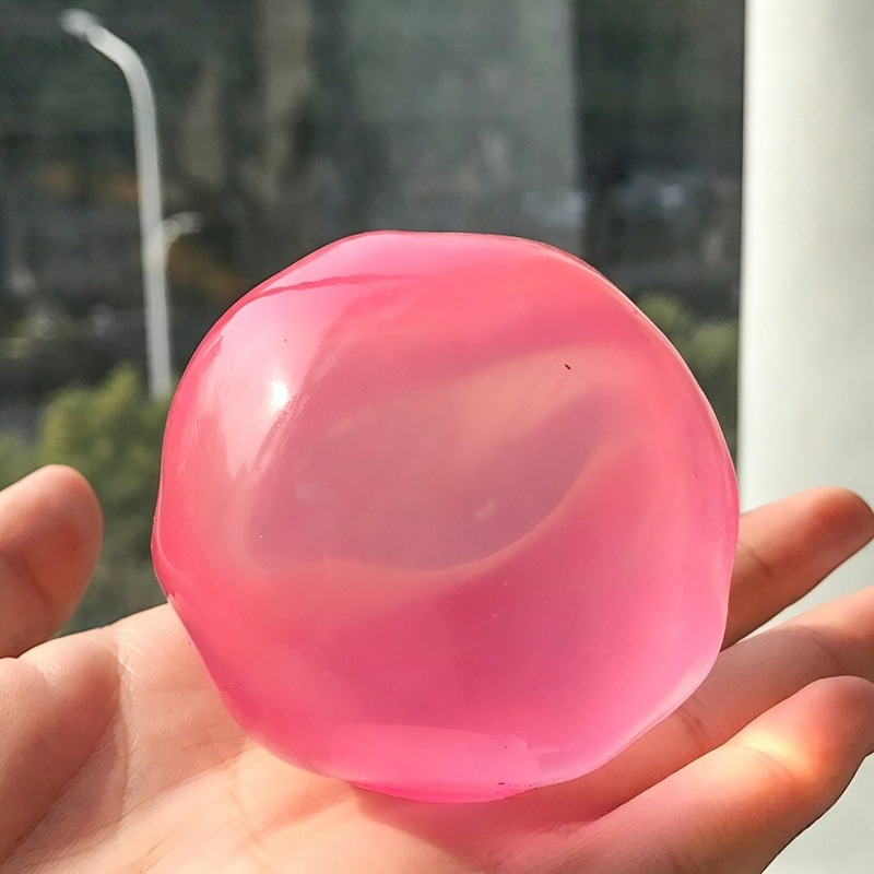 Party Games Adults Funny - Formbarer Stressball Kokosnussöl Quetschspielzeug Transparentes Maltose
