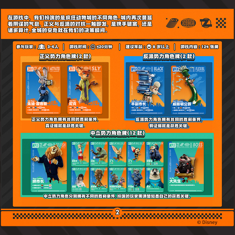 Disney Zootopia Platinum Card  – Zootopia Party Games Bewertung und Preis