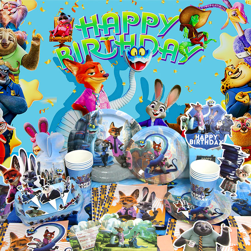 Zootopia Geburtstagsparty-Deko – Zootopia Party Games Bewertung und Preis
