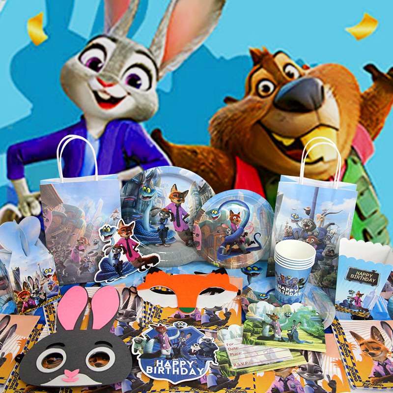 Zootopia Geburtstagsparty-Deko – Zootopia Party Games Bewertung und Preis