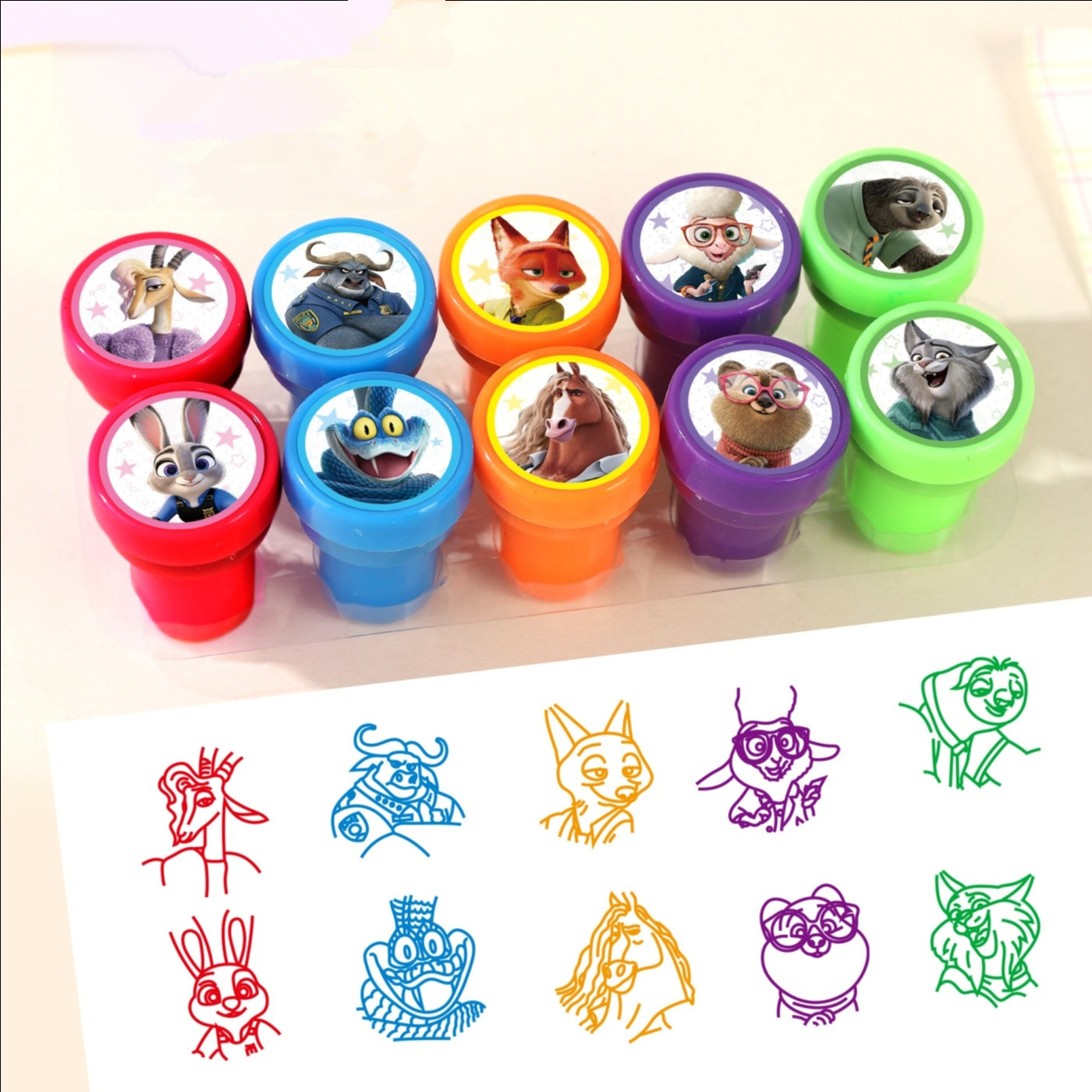 10 Stück Zootopia Kinderstempe – Zootopia Party Games Bewertung und Preis