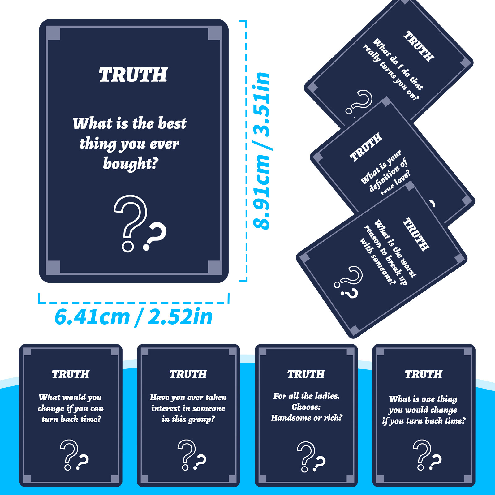 50 Stück Partyspielkarten für  – Party Games Questions For Adults Bewertung und Preis