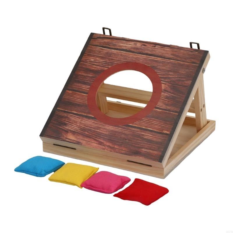 Tragbares Cornholes-Set mit 4  – Cornhole Board Set Bewertung und Preis