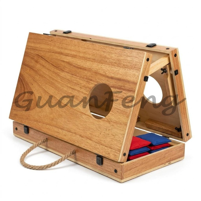 Hölzernes Klappbares Cornhole- – Cornhole Board Set Bewertung und Preis