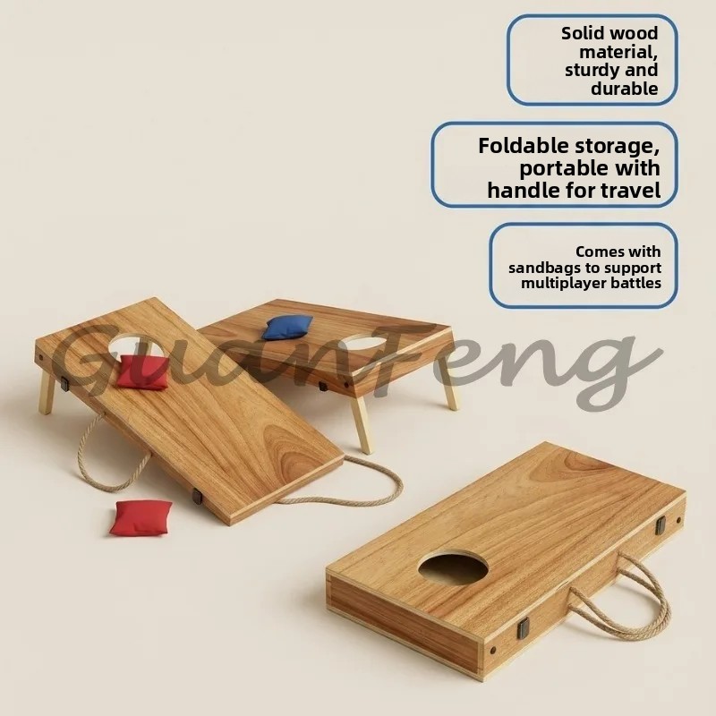 Hölzernes Klappbares Cornhole- – Cornhole Board Set Bewertung und Preis