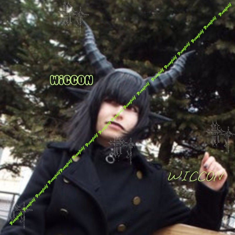 Anime Dämon Cosplay Kopfschmuc – Party Games Stream Bewertung und Preis