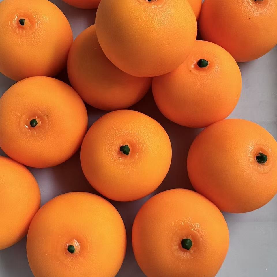 Simulierter Orangen-Stressball – Party Games Crazy Bewertung und Preis