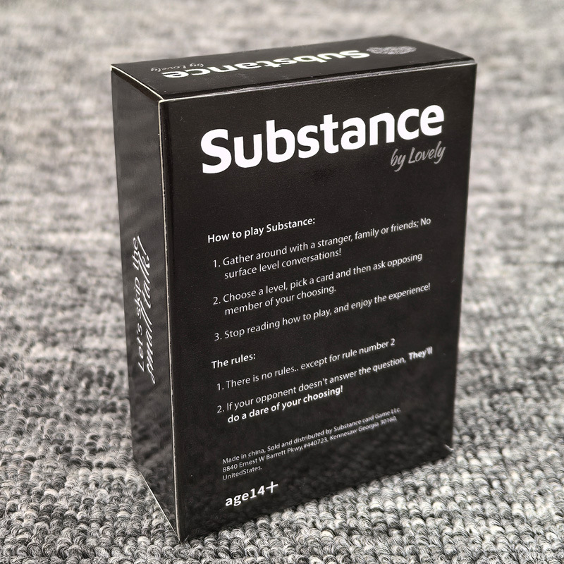 Substance von Lovely English E – Party Games Questions For Adults Bewertung und Preis