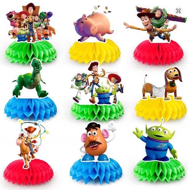 Toy Story 5 Wabenförmige Tisch – Party Games Questions Bewertung und Preis
