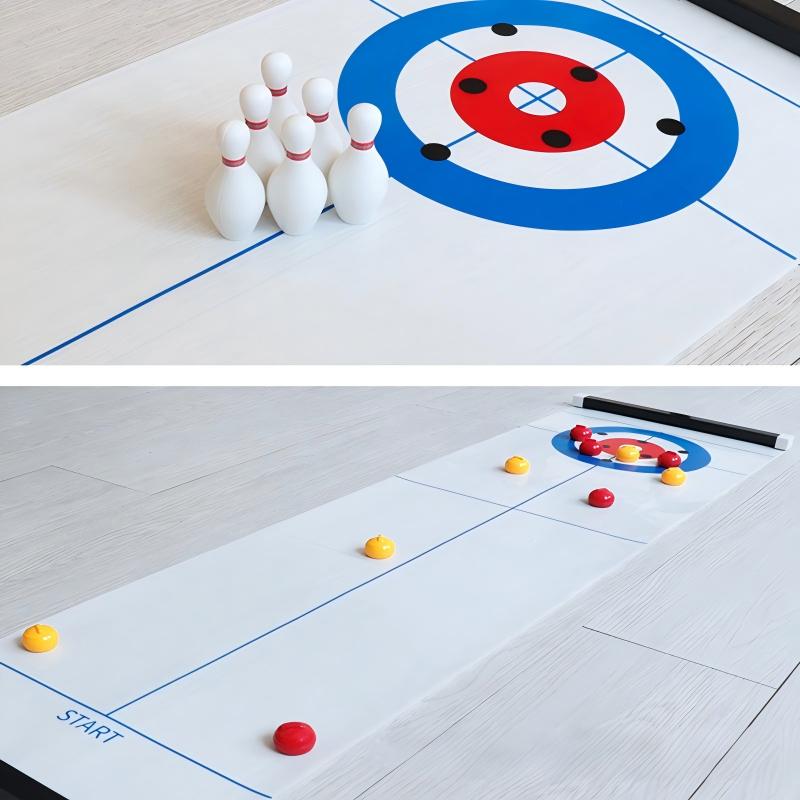 Neues Mini-Curling- und Bowlin – Party Games Console Bewertung und Preis