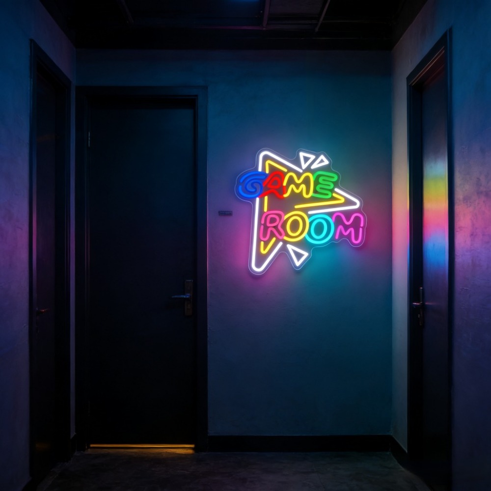 GAME ROOM LED-Neonschild Dimmb – Party Games Stream Bewertung und Preis