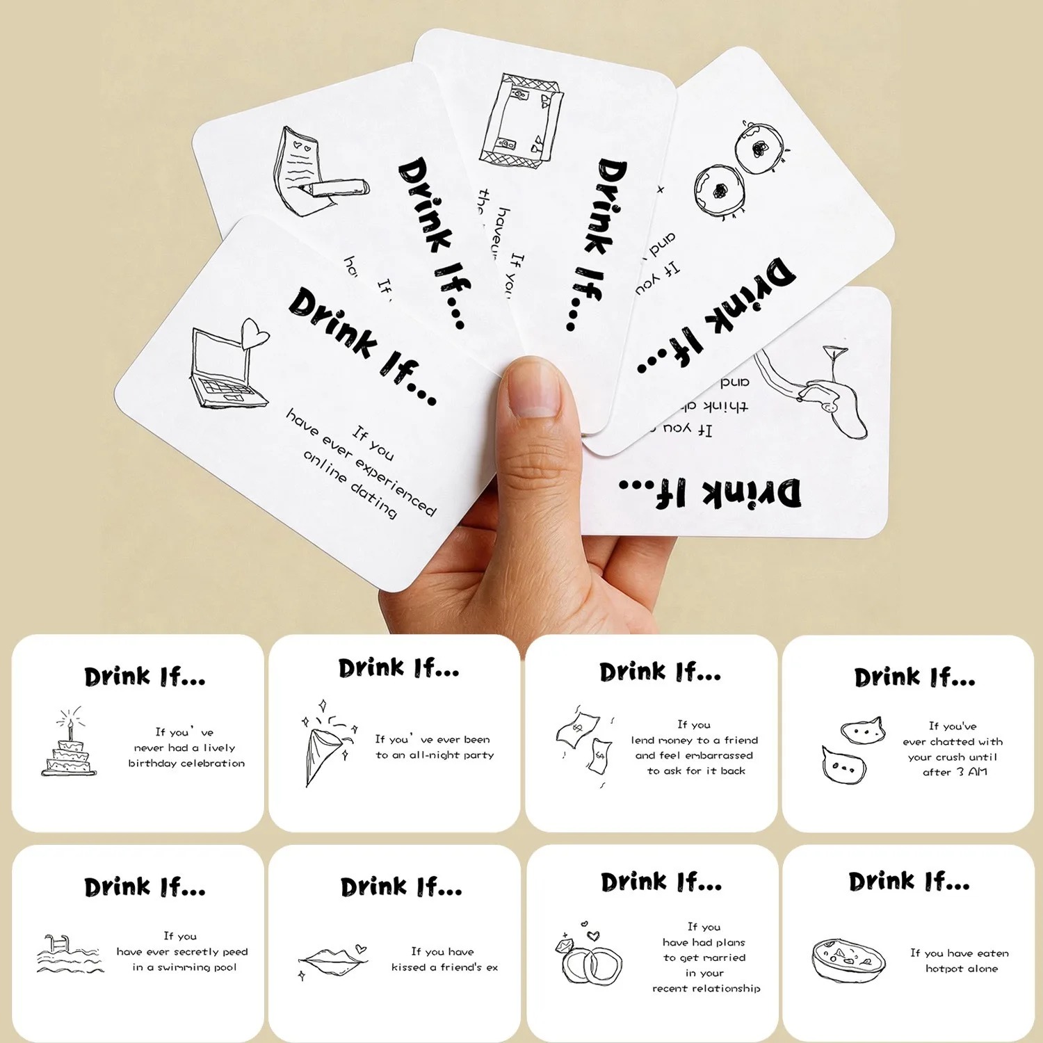 Trinkspiel-Karten, Spaßiges Pa – Party Games Questions For Adults Bewertung und Preis