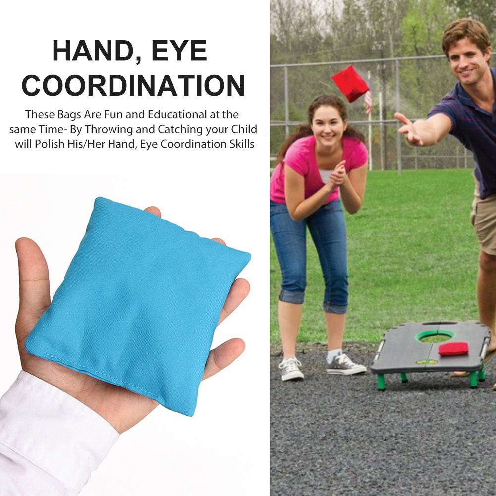 8PCS 10x10cm Cornhole Bean Tas – Limbo Game Set Bewertung und Preis