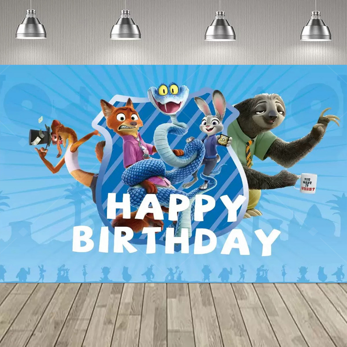 Cartoon Zootopia Party-Dekorat – Zootopia Party Games Bewertung und Preis