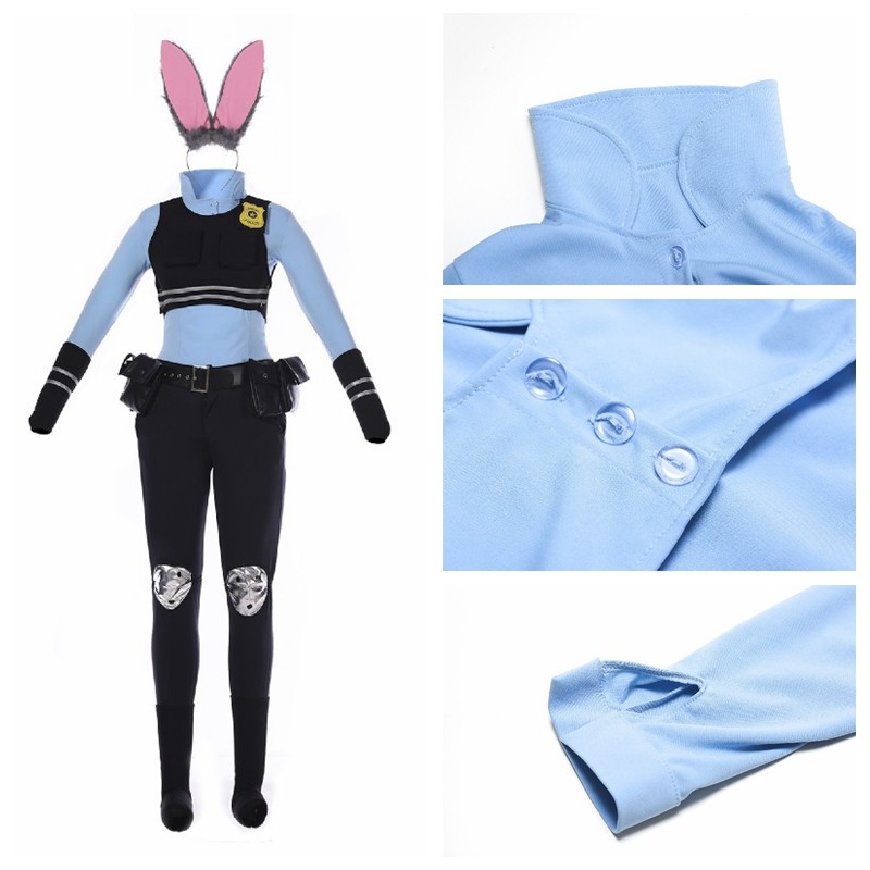 Judy Hopps Cosplay Kostüm für  – Zootopia Party Games Bewertung und Preis