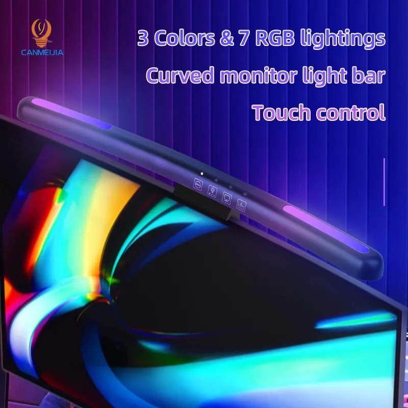 Gebogene LED-Monitor Licht lei – Party Games Pc Bewertung und Preis